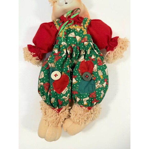 Hip and Hop Bunny Rabbit Stuffed Christmas House of Lloyd Hip & Hop Bunny Holida - Picture 13 of 16